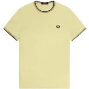 T-paidat & Poolot Fred Perry  Fp Twin Tipped T-Shirt  EU S