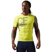 Lyhythihainen t-paita Reebok Sport  Crossfit SS Compression  EU S