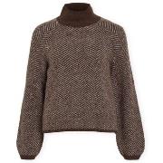Neulepusero Vila  Noos Lory High Knit - Coffee Bean  EU L