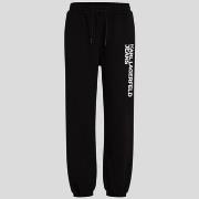 Housut Karl Lagerfeld  KLJ TEXT LOGO SLIM SWEATPA  EU M