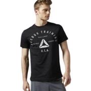Lyhythihainen t-paita Reebok Sport  Stamp  EU M