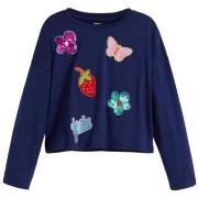 T-paidat pitkillä hihoilla Desigual  25WGTK21 5001  4 vuotta