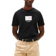 Lyhythihainen t-paita Tommy Hilfiger  ITHACA FLAG TEE MW0MW39349  EU X...