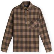Pitkähihainen paitapusero Portuguese Flannel  Altitude Popover - Green...