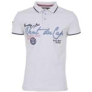 Lyhythihainen poolopaita Vent Du Cap  CAZRI_AM__Blanc  EU M