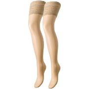 Sukkahousut / Alaosat Trasparenze  Autoreggente 8 Denari Voile  XS