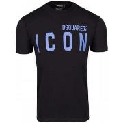 Lyhythihainen t-paita Dsquared  S79GC0001S23009981  EU XXL