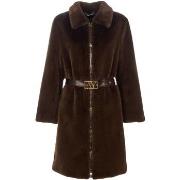 Paksu takki Ayfee  GIACCA LUNGA FAKE FUR CAM25226  EU S