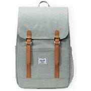 Reppu Herschel  Retreat Small - Iceberg Green Crosshatch  Yksi Koko