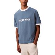 Lyhythihainen t-paita Calvin Klein Jeans  SS RETRO LOGO RINGER LV04RC2...