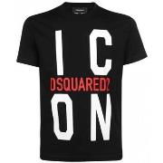 Lyhythihainen t-paita Dsquared  79GC0021S23009900  EU L