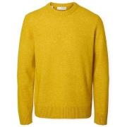 Neulepusero Selected  Noos Rai Knit - Gold Flake  EU XL