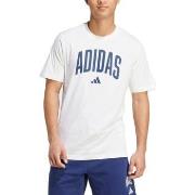 Lyhythihainen t-paita adidas  M COLLEGIATE T  EU M