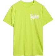 Lyhythihainen t-paita 4F  M2106ZIELONYNEONL  EU L