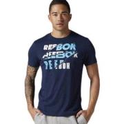 Lyhythihainen t-paita Reebok Sport  Slashed  EU XS