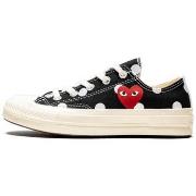 Kengät Comme Des Garcons  Converse  Low Noir à pois  40