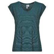 Lyhythihainen t-paita Pieces  PCBILLO TEE LUREX STRIPES  EU S