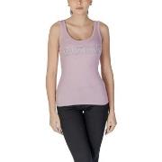 Hihattomat paidat / Hihattomat t-paidat Guess  SL EMBELLISHED LOGO W5G...