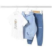 Pitkähihainen paitapusero Mayoral  1843 Chándal con camiseta Azul  4 v...