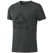 Lyhythihainen t-paita Reebok Sport  EL Marble Group Tee  EU S