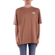 Lyhythihainen t-paita The North Face  NF0A87NR  EU S