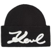 Pipot Karl Lagerfeld  K SIGNATURE CROCHET BEANIE  Yksi Koko