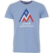 Lyhythihainen t-paita Peak Mountain  T-shirt manches courtes homme CIM...