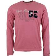 T-paidat pitkillä hihoilla Srk  T-Shirt manches longues homme COTAL  E...