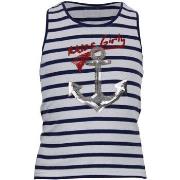 Hihattomat paidat / Hihattomat t-paidat Miss Girly  Débardeur fille FA...