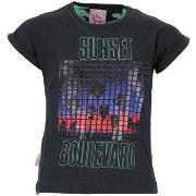 Lyhythihainen t-paita Miss Girly  T-shirt fille FUNSET  3 vuotta