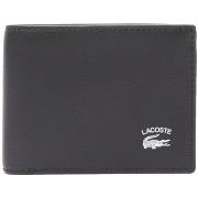 Lompakot Lacoste  Billfold Wallet - Noir  Yksi Koko