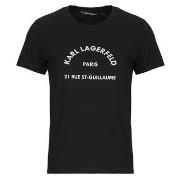 Lyhythihainen t-paita Karl Lagerfeld  RSG GLITTER PETITE T-SHIRT  EU S