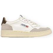 Kengät Autry  Medalist Low Suede M - White/Teak  41