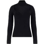 T-paidat pitkillä hihoilla Guess  Ls Mn Lucy Rhinestones Swtr  EU L