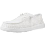 Kengät HEYDUDE  Zapatos Casual Mujer Modèle Wendy Crochet Lace  36
