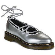 Balleriinat Dr. Martens  Elphie II Lace Up Silver Metallic Patent Lamp...