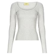 T-paidat pitkillä hihoilla JJXX  JXSTAR LS U NECK TOP  EU S