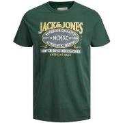 Lyhythihainen t-paita Jack & Jones  12213404 Pine  14 vuotta