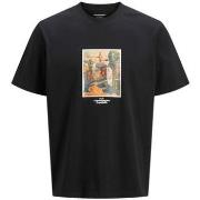 Lyhythihainen t-paita Jack & Jones  12273494 black  EU S