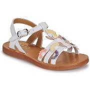 Tyttöjen sandaalit Pom d'Api  PLAGETTE MULTI DAISY  31