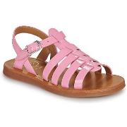 Tyttöjen sandaalit Pom d'Api  PLAGETTE STRAP  28