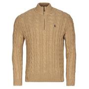 Neulepusero Polo Ralph Lauren  PULL DEMI ZIP EN MAILLE TORSADEE  EU S