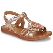 Tyttöjen sandaalit Pom d'Api  PLAGETTE ALTO  28