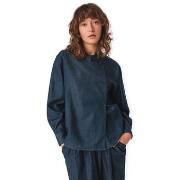 Paita Skfk  Shirt Lantz-Gots - Raw Denim  FR 36