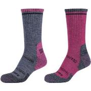 Urheilusukat Skechers  2PPK Women Trail Wool Socks  39 / 42