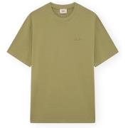 Lyhythihainen t-paita Autry  Logo Tonal T-Shirt - Green  EU S