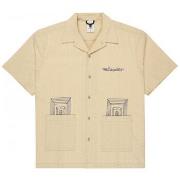 Lyhythihainen paitapusero Element  Seersucker embroidery  EU S