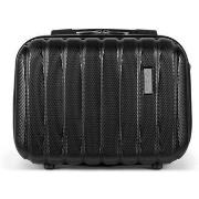 Matkalaukku Solier  Kuferek Podrózny Maly Abs STL902 Czarny  Yksi Koko