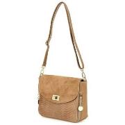 Olkalaukut Vera Pelle  T96 Taupe  Yksi Koko