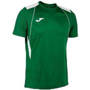 Lyhythihainen t-paita Joma  T-shirt  Championship VII blanc  EU S